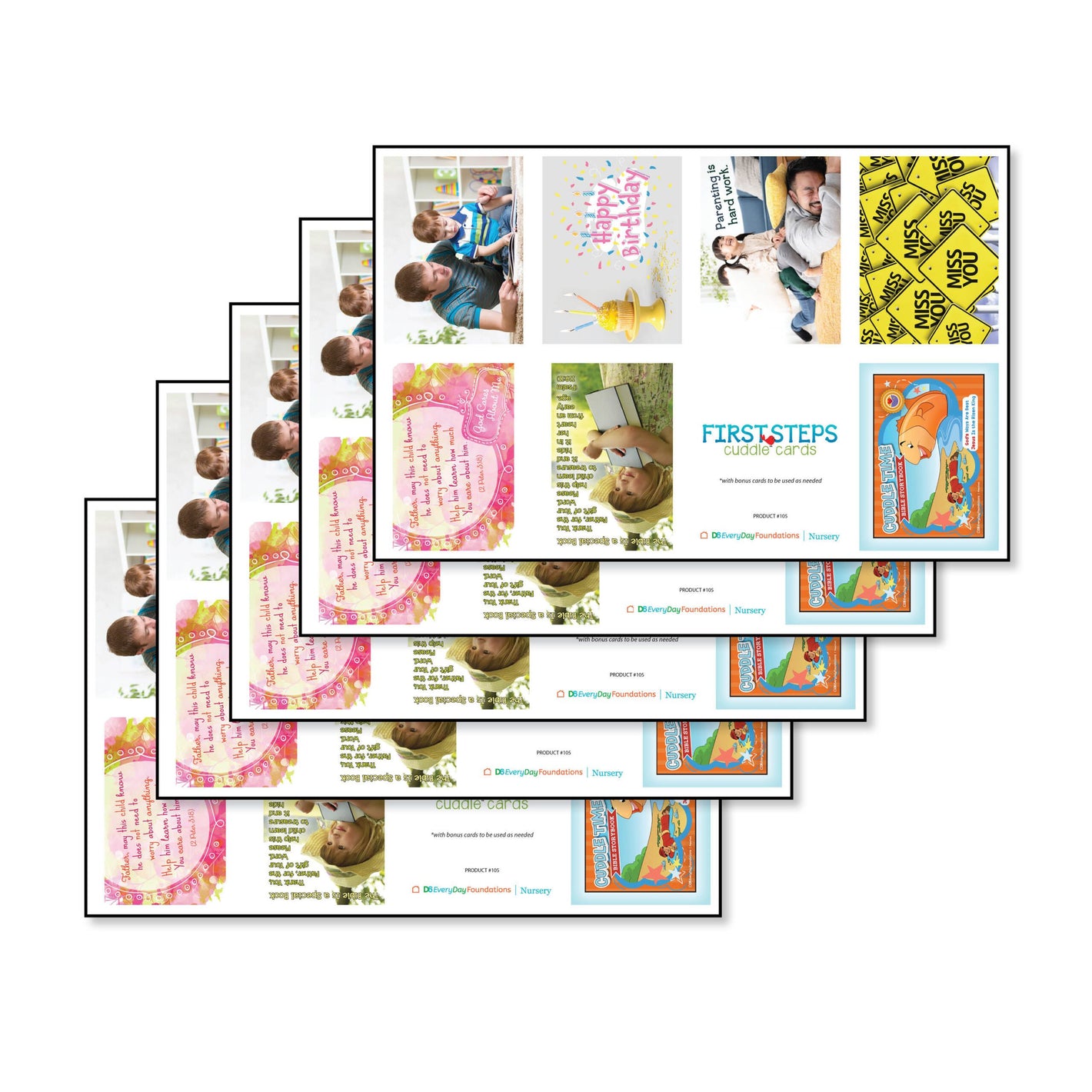 Cuddle Cards (5-Pack)