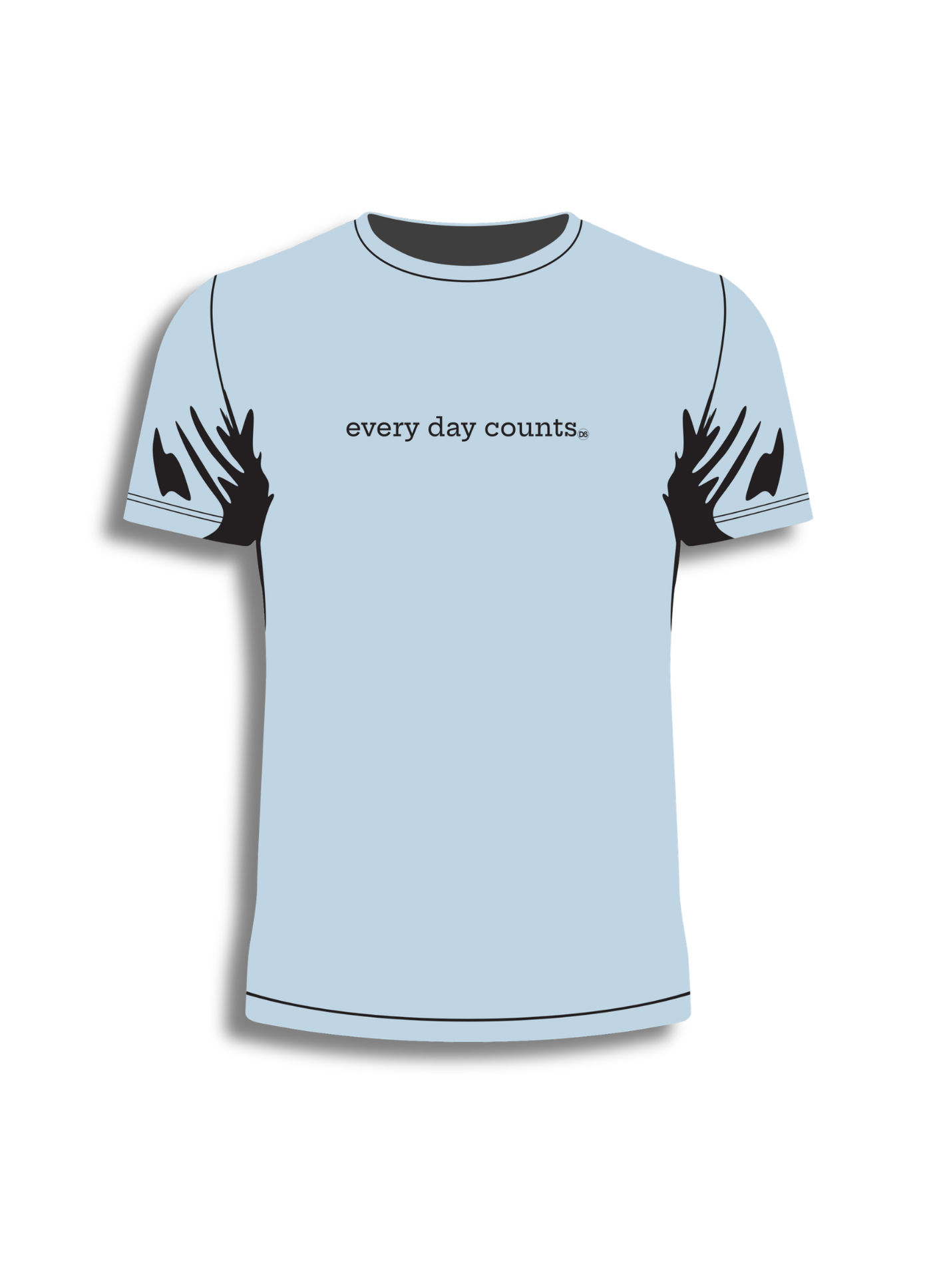 Every Day Counts T-Shirt (light blue)