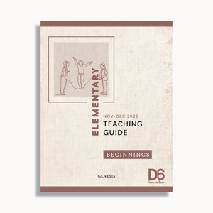 Elementary Teaching Guide Nov/Dec