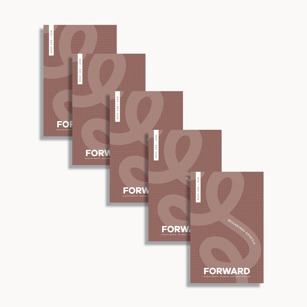 Forward Discipleship Journals - High School (5-Pack) Nov/Dec