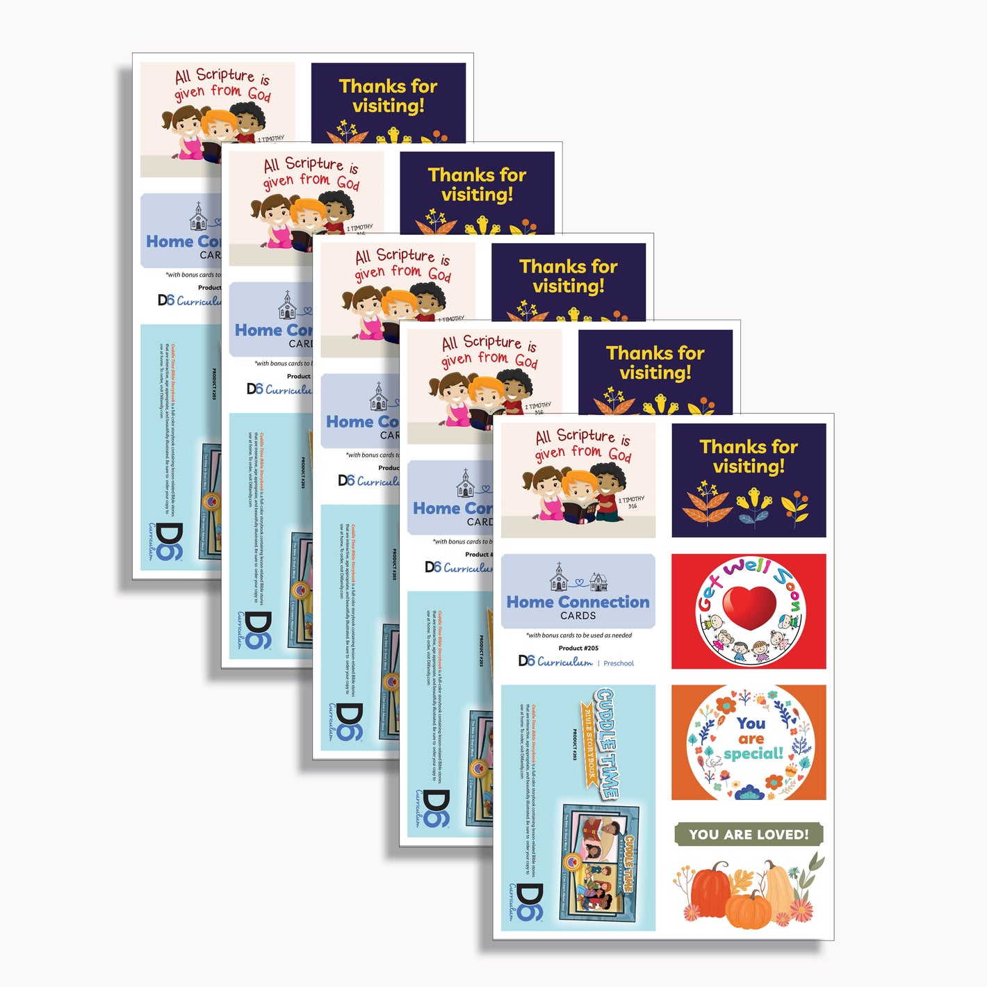Home Connection Cards (5-Pack)