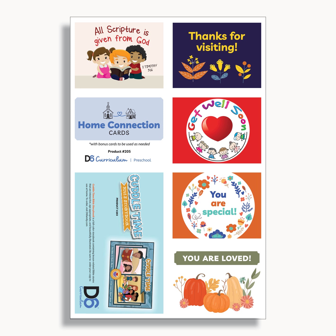 Home Connection Cards