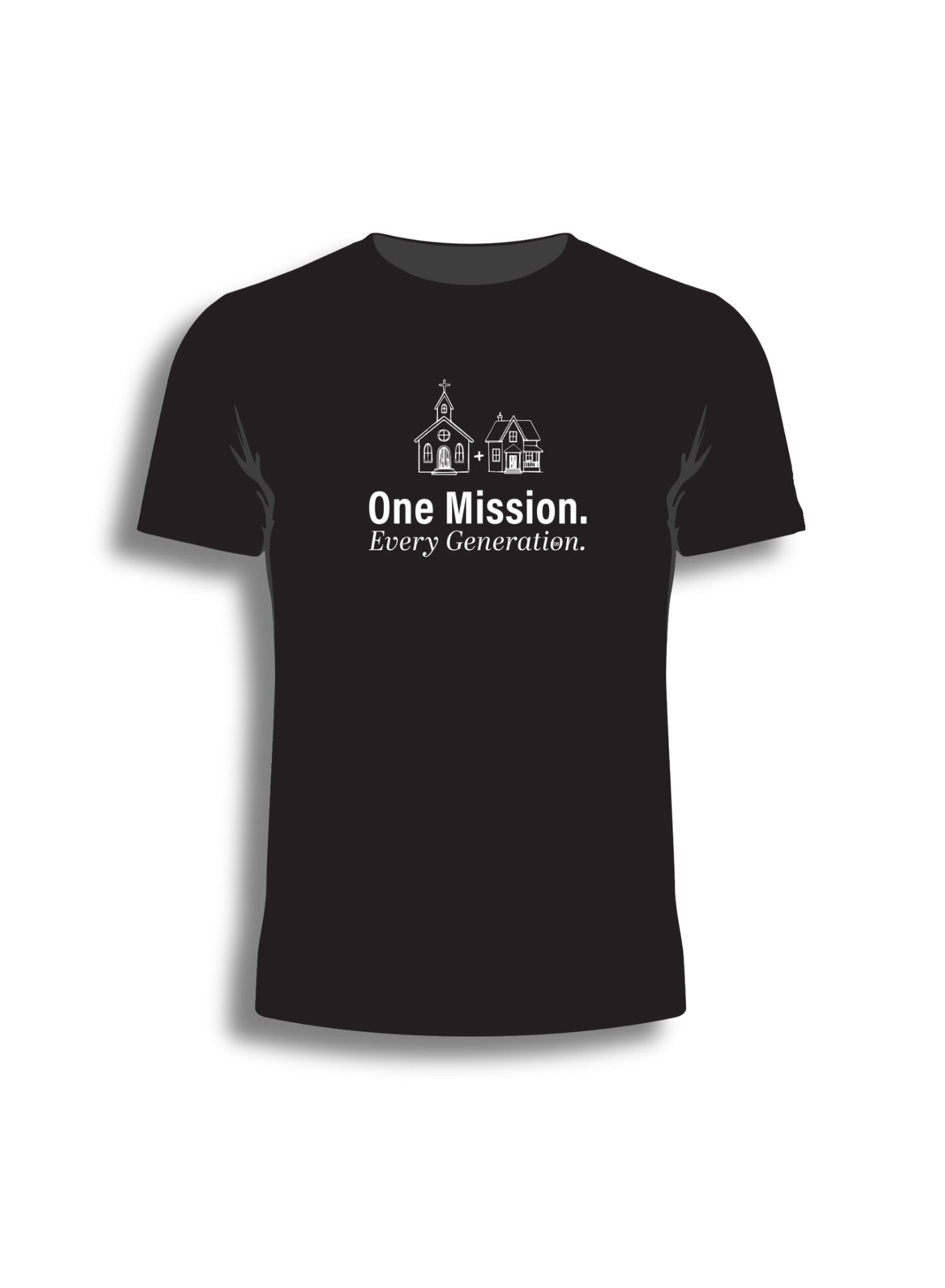 One Mission. Every Generation. T-Shirt (black)