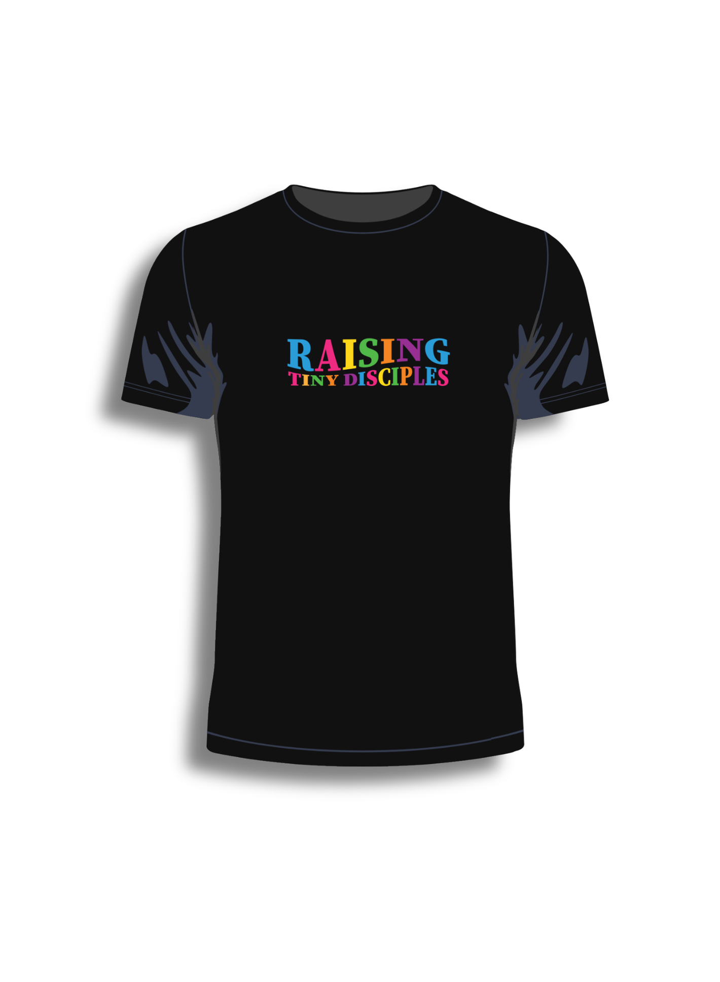Raising Tiny Disciples T-Shirt (black)