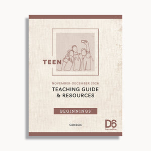 Teen Teaching Guide & Essentials Nov/Dec